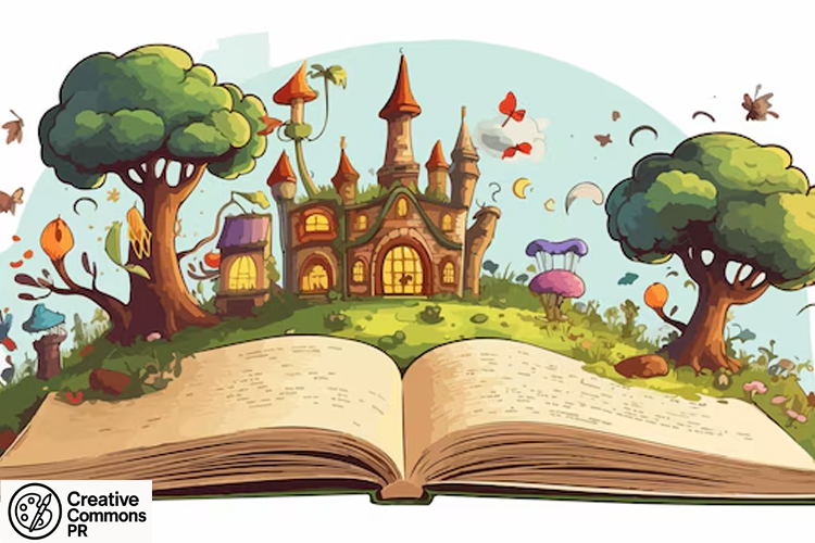 Ilustrasi Karakter Kartun Open License untuk Buku Cerita