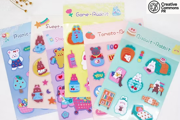 Sticker Pack Cetak Sendiri untuk Anak-anak