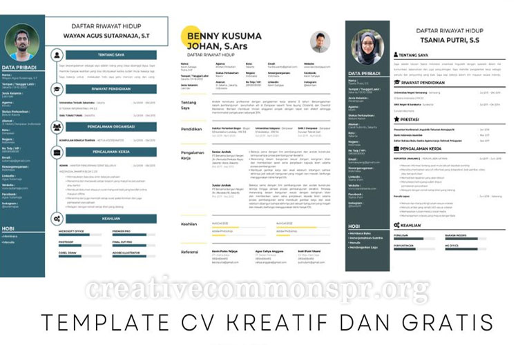 Cara Membuat CV Digital Kreatif dengan Template Gratis